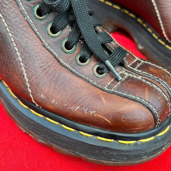 🏴󠁧󠁢󠁥󠁮󠁧󠁿 Dr. Martens England Split Toe Chunky Ankle / Hiking Boots UK 6 - Picture 12 of 16